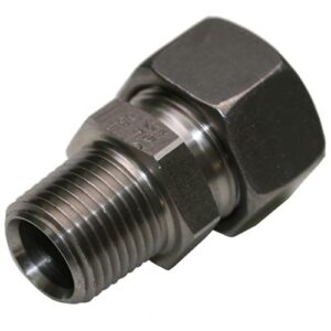 Male Stud Coupling Thread Metric Taper - Equipped B3 Ring
