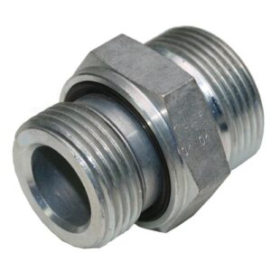 Male Stud Coupling with Elastomer Seal Thread BSP Parallel