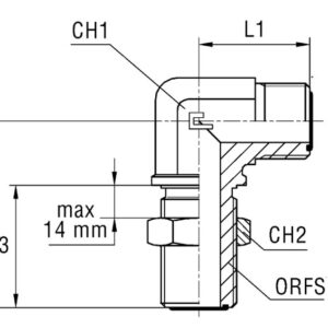 Bulkhead Elbow