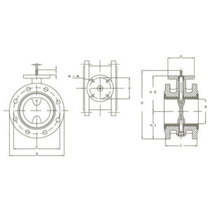 Series 54 Double Flanged Long Valves DIN PN6