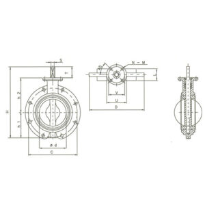 Series 56 Mono Flanged Valves DIN PN10