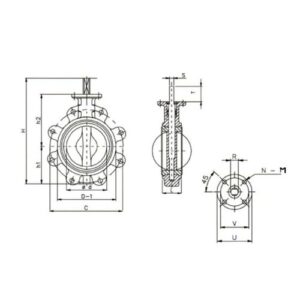 Series 52 Full Lug Valves JIS 5K