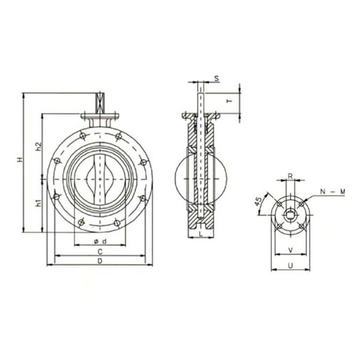 Series 55 Double Flanged Valves DIN PN10